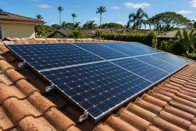Installation de panneaux solaires à Esnandes